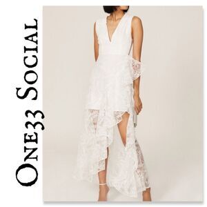 NWT One33 Social Embroidered Lace Dress